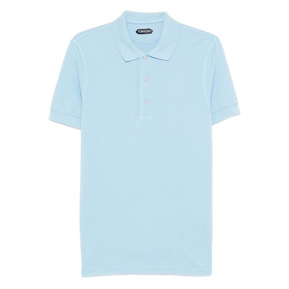 Tom Ford Blue Polo Shirts Men